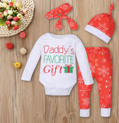 Baby Christmas Outfit Set